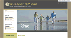 Desktop Screenshot of cpowleycounseling.com